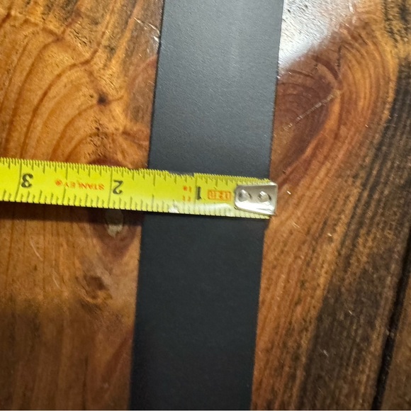 Levi’s leather Belt Black with silver buckle. Size 40 - Picture 6 of 7